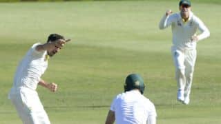 Mitchell Starc destroys South Africa; Australia lead by 189 at stumps on Day 2, 1st Test Mitchell Starc destroys South Africa; Australia lead by 189 at stumps on Day 2, 1st Test